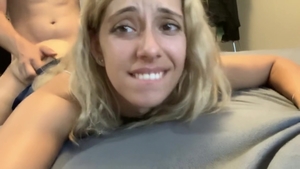 Blonde haired doggystyle in HD