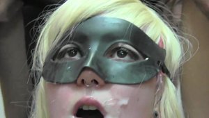 PutaLocura: Busty spanish bitch need loud sex in mask in HD