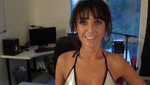 Real sex along with busty