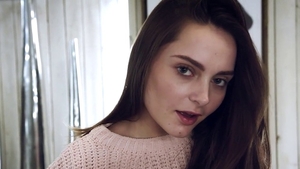 Perfect Aften Opal feels up to rough sex