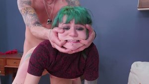 Assylum - Small boobs chick deepthroat