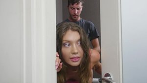 Family Strokes - Beautiful teen ramming hard