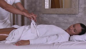 Relaxxxed: Wet Victoria Sweet finds pleasure in hard ramming