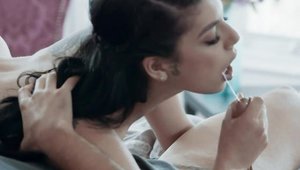 Sweet Sinner - Latina teen Gina Valentina showing small tits