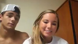 Homemade hard pounding alongside amateur