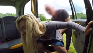 Fake Taxi: Shaved Sophia Grace teen chick posing porno