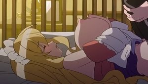 Big tits asian hentai sucking cock in HD