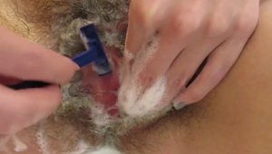 Hairy close up pussy fuck
