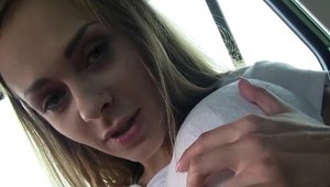 Public Agent: Czech Katarina Muti doggy fuck